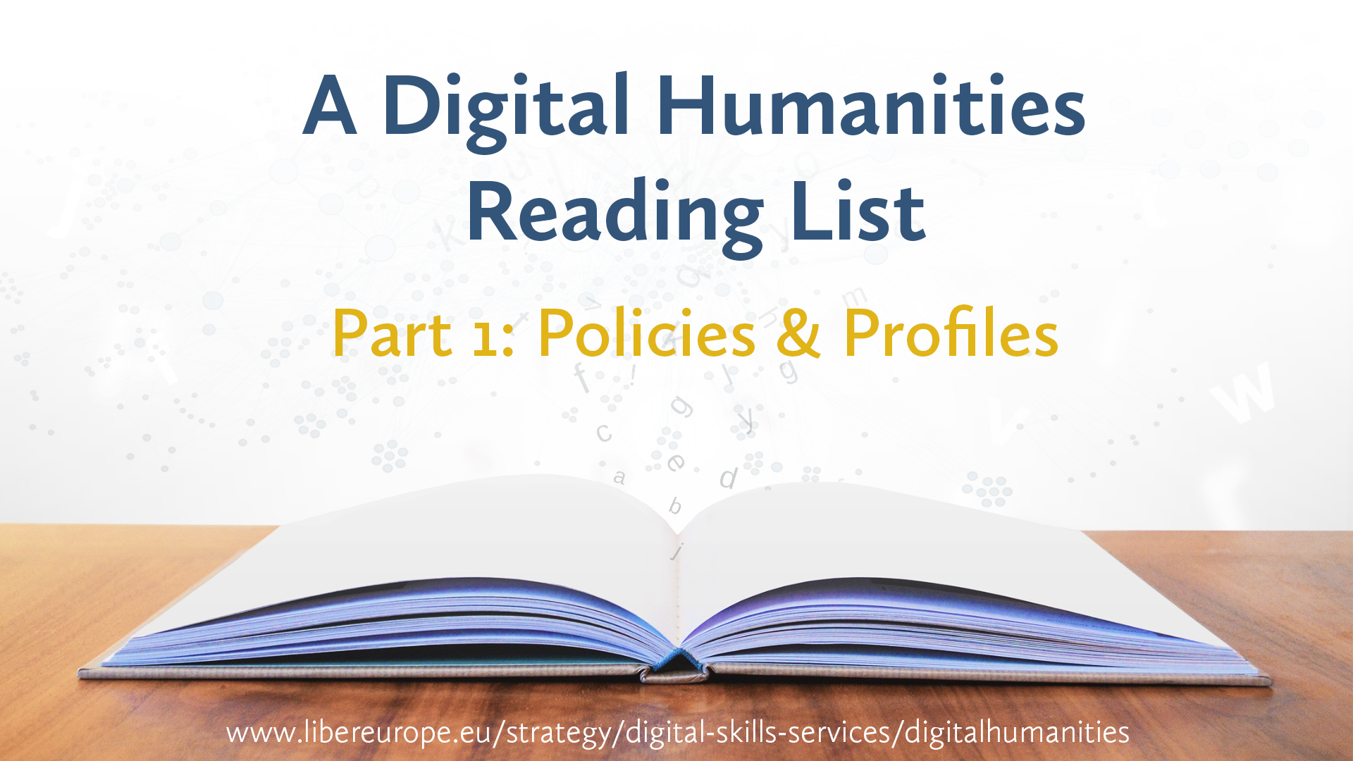 A Digital Humanities Reading List Part 1 LIBER Europe